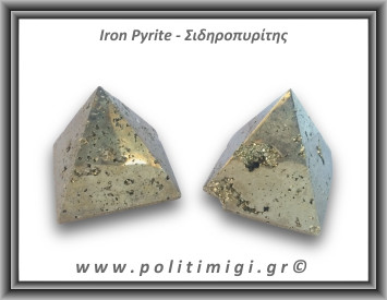 Πυρίτης Σιδηροπυρίτης Πυραμίδα 161-165gr 4,5cm