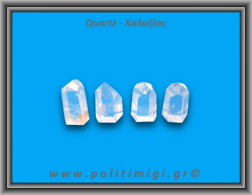 Χαλαζίας Διάφανος Γενέτης 10-15gr 3-4cm