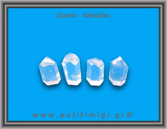 Χαλαζίας Διάφανος Γενέτης 21-25gr 2-4cm