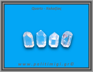 Χαλαζίας Διάφανος Γενέτης 21-25gr 2-4cm