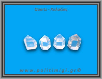 Χαλαζίας Διάφανος Γενέτης 21-25gr 2-4cm