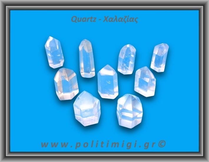 Χαλαζίας Διάφανος Γενέτης 21-25gr 2-4cm