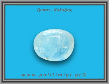 Χαλαζίας Διάφανος Palm Stone 100,75gr 5,5x4cm