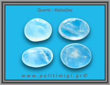 Χαλαζίας Διάφανος Palm Stone 51-55gr 4-4,5cm