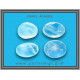 Χαλαζίας Διάφανος Palm Stone 51-55gr 4-4,5cm