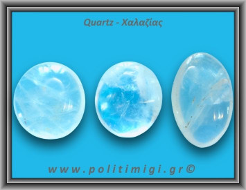 Χαλαζίας Διάφανος Palm Stone 56-60gr 4-5,5cm