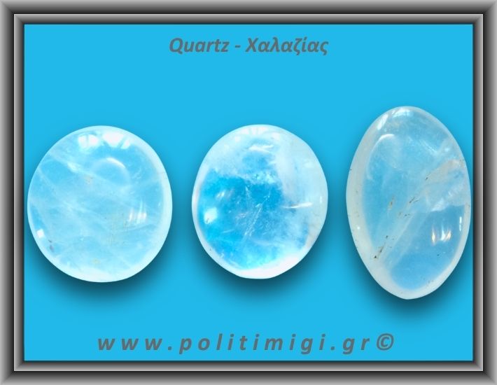 Χαλαζίας Διάφανος Palm Stone 56-60gr 4-5,5cm