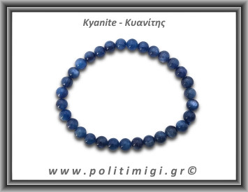 Κυανίτης Μπλε Βραχιόλι 7mm