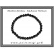Οψιδιανός Platinum Rainbow Βραχιόλι Men 6mm