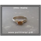 Κιτρίνης Δαχτυλίδι Ταγιέ 7mm 2,6gr Νο56 Ασήμι 925