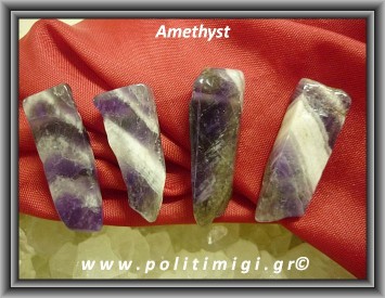 Αμέθυστος  Χάντρα 2,3-4,3gr 26-45mm