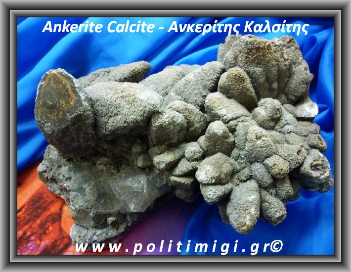 Ανκερίτης Stepped Καλσίτης Ακατέργαστος Σύμπλεγμα 4892gr 28x19x15cm