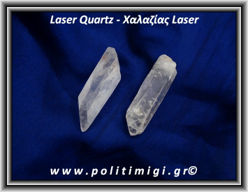 Χαλαζίας Διάφανος Laser Φυσική Αιχμή 34gr 5-7cm