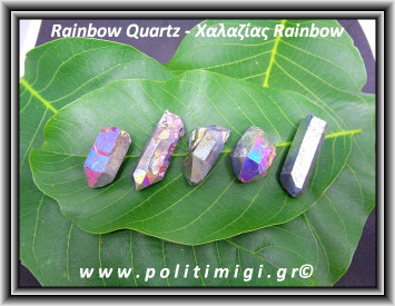 Χαλαζίας Rainbow Τιτανίου Αιχμή 10gr 2,8-4,2cm