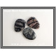 Ίασπις Black Picasso Palm Stone 12-14gr 3,8cm