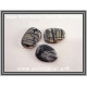 Ίασπις Black Picasso Palm Stone 12-18gr 3,8-4cm