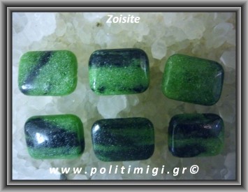 Ζωΐσίτης Πράσινος Baguette 2,3-3,2gr 20×15×3-5mm